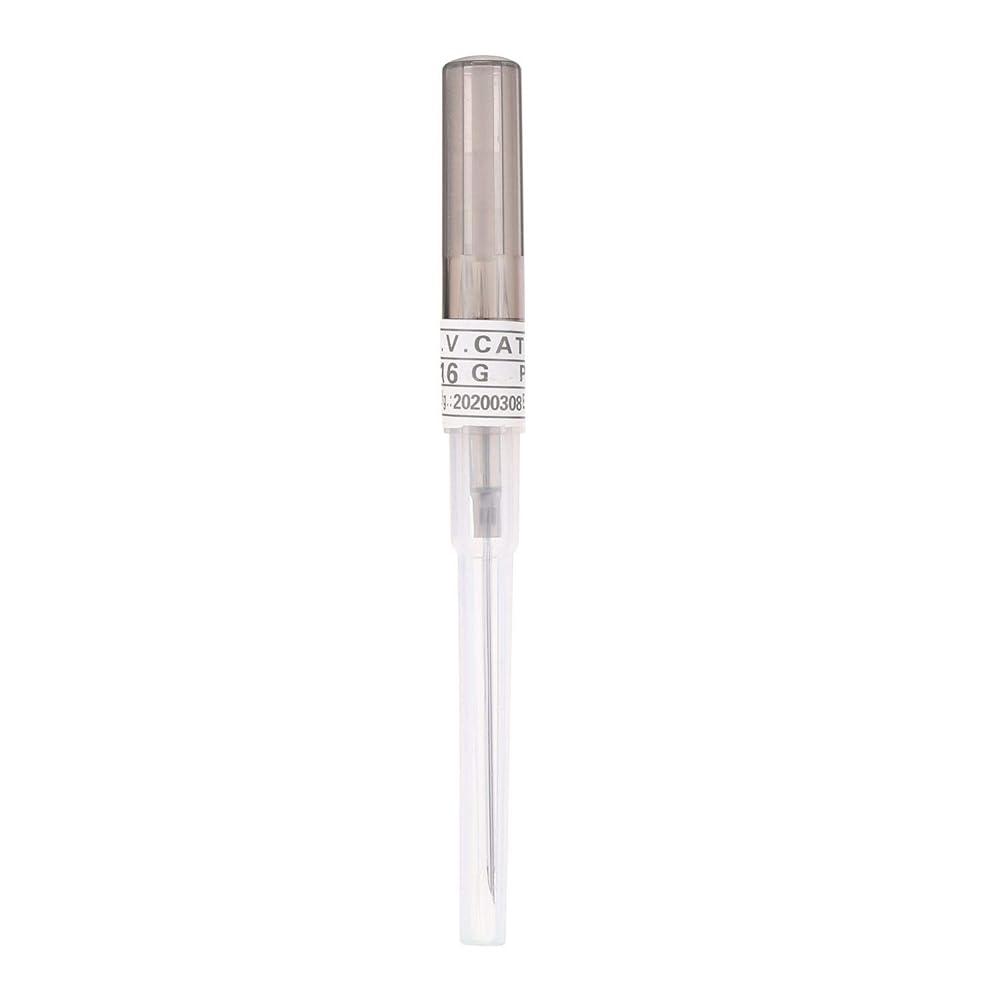 Sterilized I.V. catheter piercing needle from BVShop, single sterile medical needle for intravenous procedures.