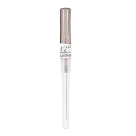 Sterilized I.V. catheter piercing needle from BVShop, single sterile medical needle for intravenous procedures.