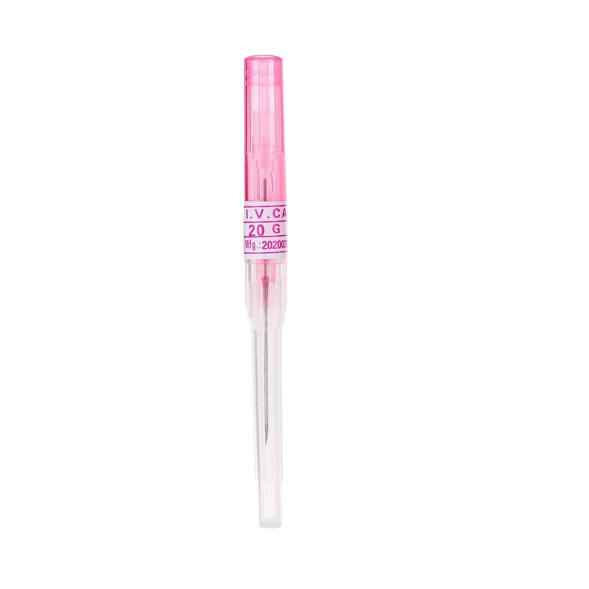 Sterilized I.V. catheter piercing needle by BVShop, showing a close-up of the sterile needle for medical use.