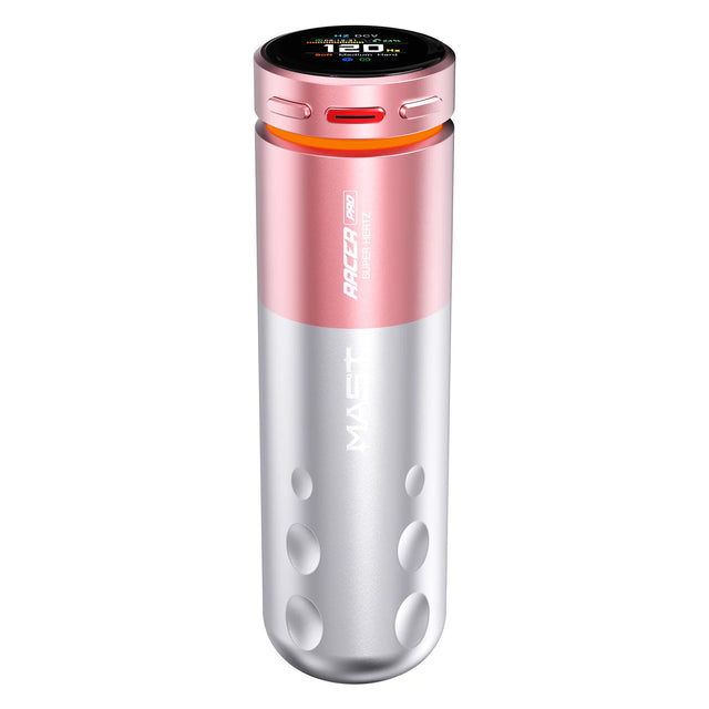 Mast Racer Pro Pink Wireless Tattoo Pen 4.2mm Stroke - BVShop