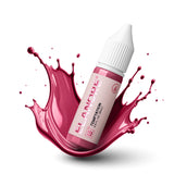 Close-up of lips wearing The Pigment x ELANORE Temptation Pigment lipstick in a natural shade.