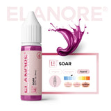 Elanore Soar pigment 15ml by The Pigment, showing a close-up of the vibrant pigment in a clear container with detailed packaging.