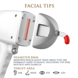Skin Monarch Quantum Pro diode and picosecond laser device with sleek design and control panel for advanced skin treatments.