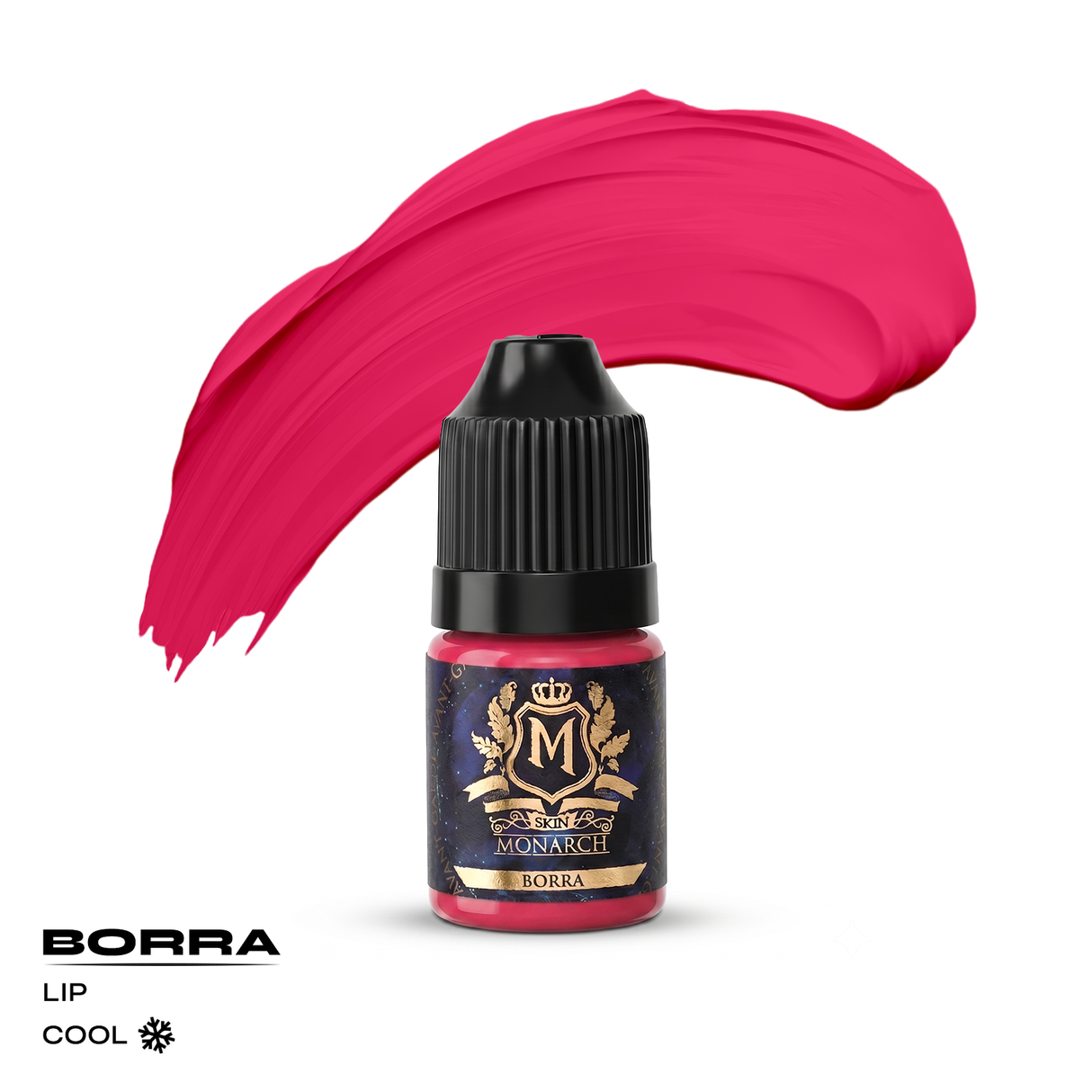 Skin Monarch Borra cool berry lip PMU pigment 5ml bottle