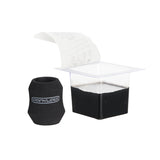 FK Irons Ergo disposable foam grip covers shown in the image, designed for comfortable, hygienic grip protection during use.