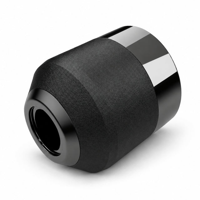 ACUS M1 Grip Λαβή Τατουάζ Μίας Χρήσης Μαύρη 33mm — μία λαβή σε λευκό φόντο