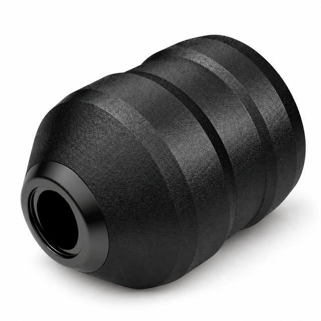 ACUS M1 Grip Plus Λαβή Τατουάζ Μίας Χρήσης Μαύρη 40mm — μία λαβή σε λευκό φόντο