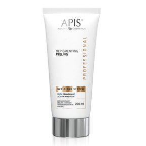 APIS DEPIQ PRO SYSTEM Depigmenting peeling with tranexamic acid  tranexamic acid 1% and ficin, 200 ml - BVShop