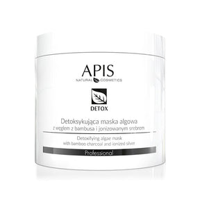 Apis detoxifying algae mask with bamboo charcoal and ionized silver 250g - BVShop