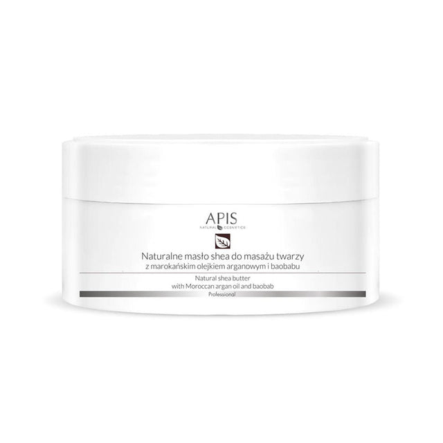 Apis natural shea butter with argan oil. for face massage 100g - BVShop