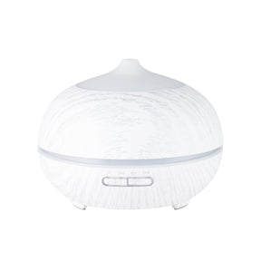 Aroma diffuser air humidifier spa 06 white wood 400ml + timer - BVShop