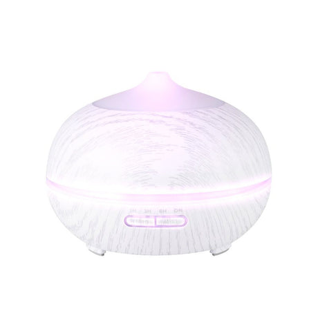 Aroma diffuser air humidifier spa 06 white wood 400ml + timer - BVShop