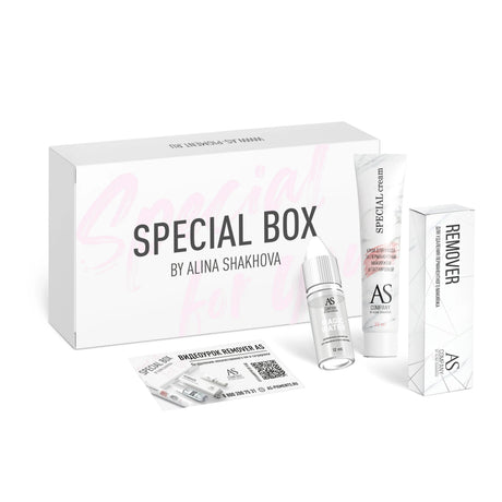 AS COMPANY Alkaline Remover pH 12.6, Set Special Box - BVShop
