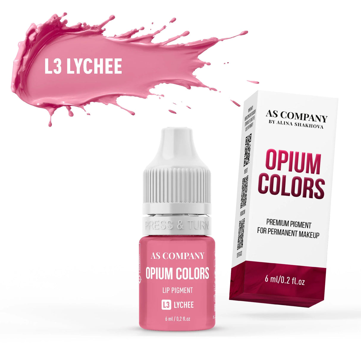 AS COMPANY Base Set Hybrid/Organic (OPIUM COLORS) 10pcs/6ml - BVShop