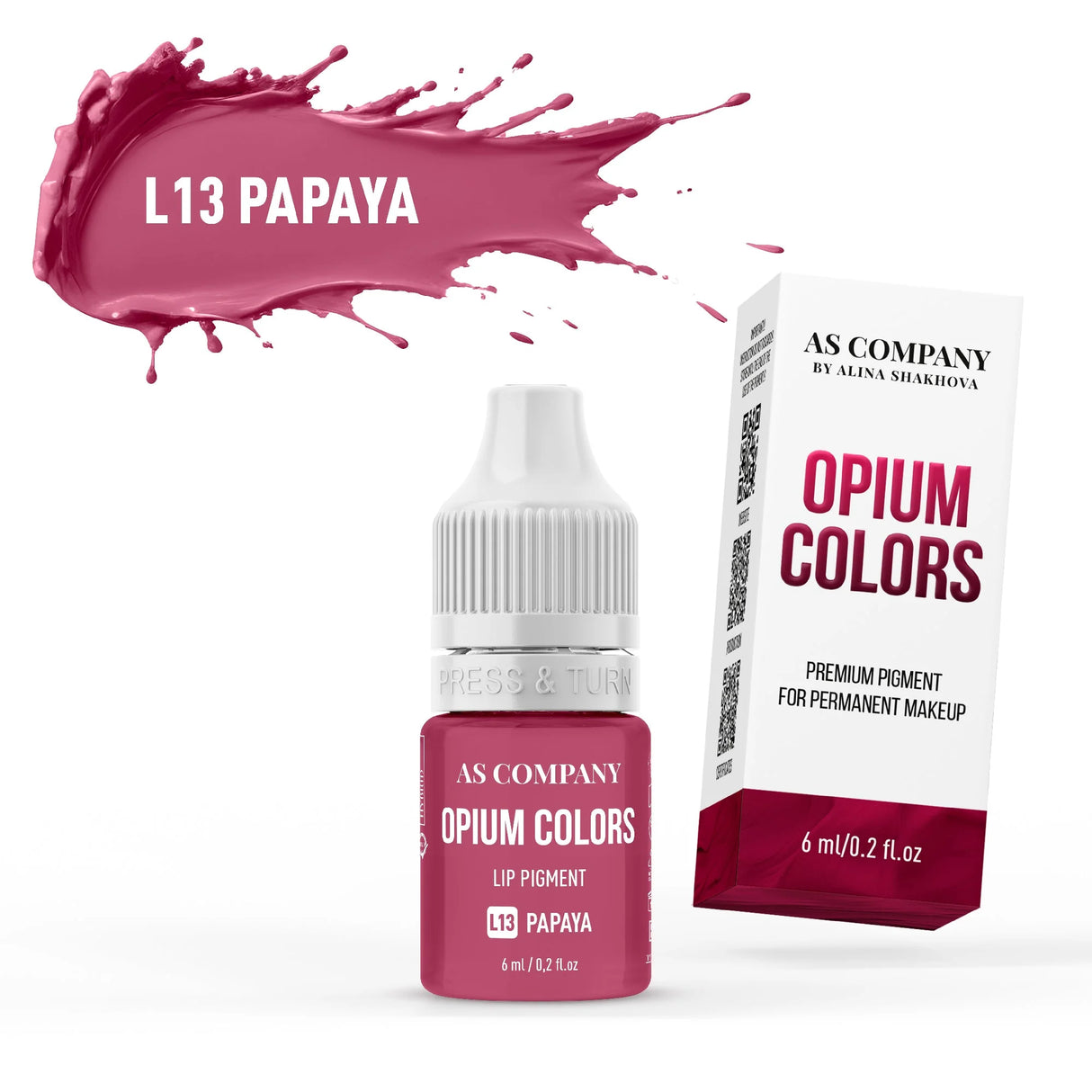 AS COMPANY Base Set Hybrid/Organic (OPIUM COLORS) 10pcs/6ml - BVShop