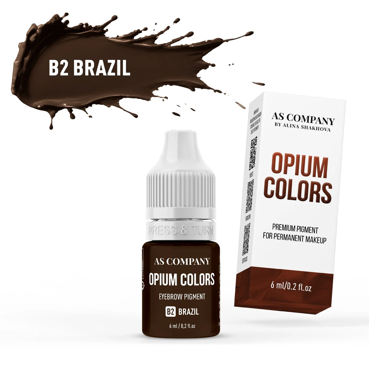AS COMPANY Base Set Hybrid/Organic (OPIUM COLORS) 10pcs/6ml - BVShop
