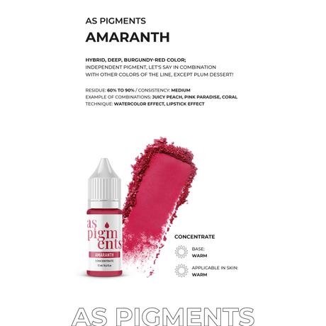 AS COMPANY Concentrate Set (AS Pigments) 6pcs/6ml - BVShop