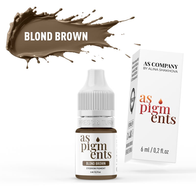 AS Company Eyebrow Set - AS PIGMENTS Hybrid 6 pcs/6ml - BVShop