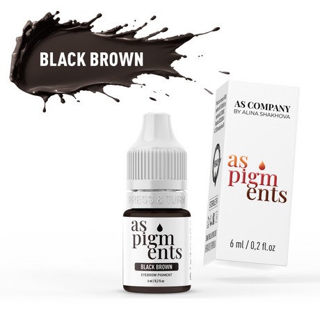 AS Company Eyebrow Set - AS PIGMENTS Hybrid 6 pcs/6ml - BVShop