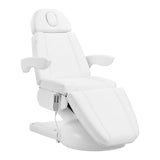 Azzurro Lux 4m white cosmetic chair with cradle - BVShop