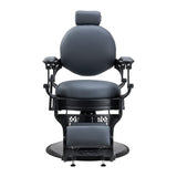 Barber chair Gabbiano Niccolo graphite buttonless - BVShop