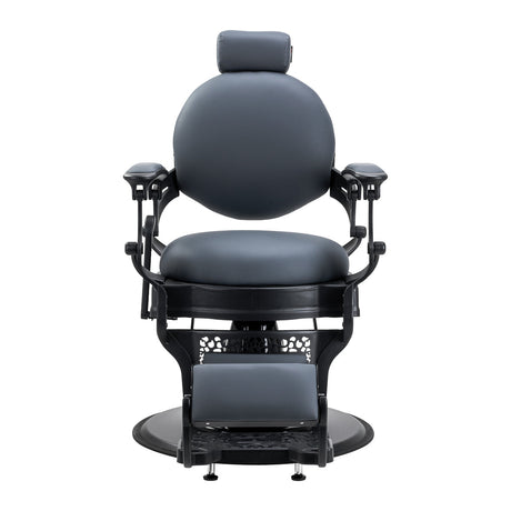 Barber chair Gabbiano Niccolo graphite buttonless - BVShop