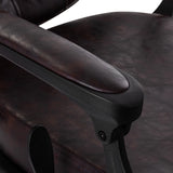Barber chair Gabbiano President Brown - BVShop