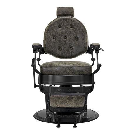 Barber chair President Old Leather Green - BVShop