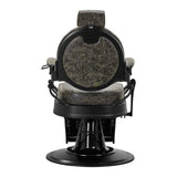 Barber chair President Old Leather Green - BVShop