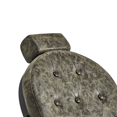 Barber chair President Old Leather Green - BVShop
