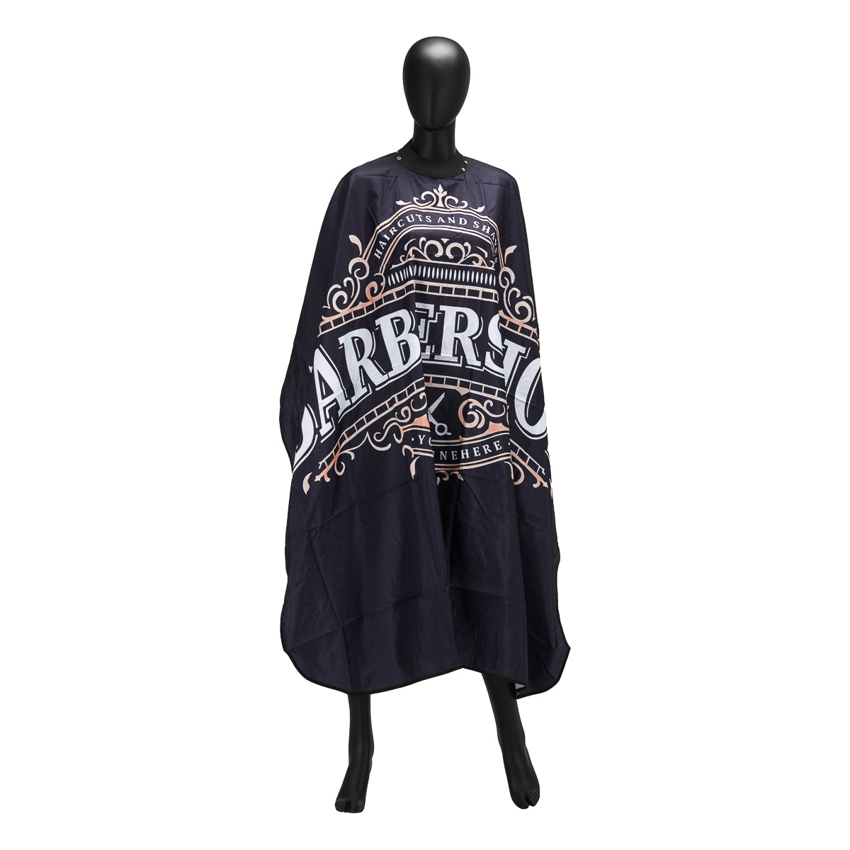 Barber hairdressing cape with elastic band J-456 - BVShop