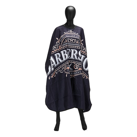 Barber hairdressing cape with elastic band J-456 - BVShop