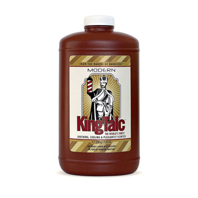 Barbicide king talc talc for skin Modern 200 g - BVShop