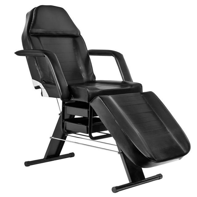 Basic 202 cosmetic chair with trays black - BVShop