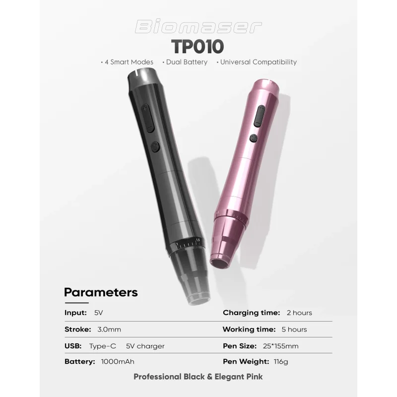 Ασύρματο σετ machine pen Biomaser TP010