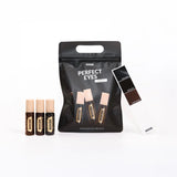 Biotek Perfect Eyes Pigment Kit with three 15ml bottles of eye pigmentation products in a sleek container.