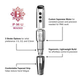 Bishop PMU Wand Hot Pink Wireless Machine Kit Stroke 3.0mm - BVShop