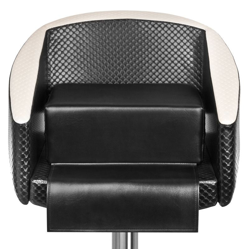 Black children's seat on the barber's chair - BVShop