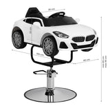 BM CHILDREN'S BABY HAIRDRESSING CHAIR WHITE - BVShop