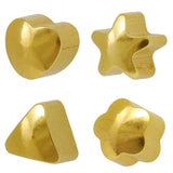Caflon® Gold Plated Shaped Earrings - BVShop