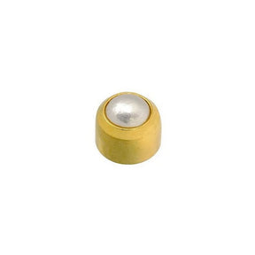 Caflon® Sterile Gold Plated Earrings Pearl - BVShop