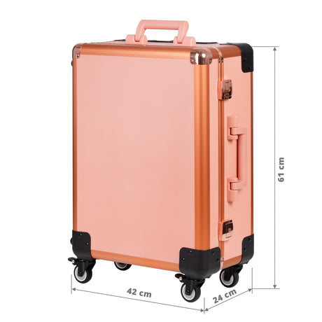 CASE PORTABLE STAND T-27 ROSE GOLD - BVShop