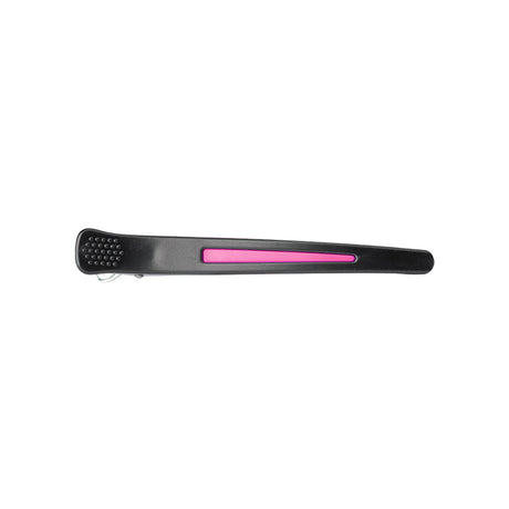 Clamps hairdressing clips for hair e-13 6 pcs 11.5 cm mix neon - BVShop