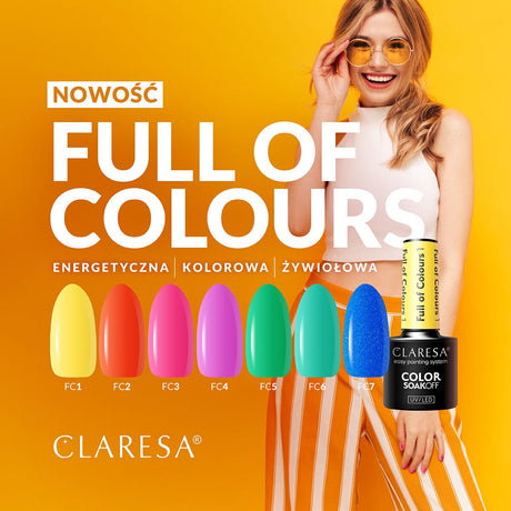 CLARESA Full of colours Hybrid Polish 4 -5g - BVShop