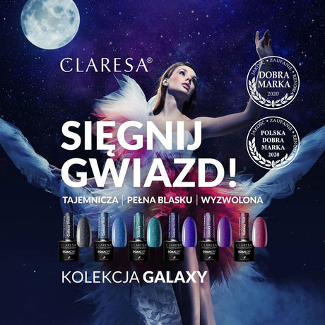 CLARESA Gel polish Galaxy Red 5g - BVShop