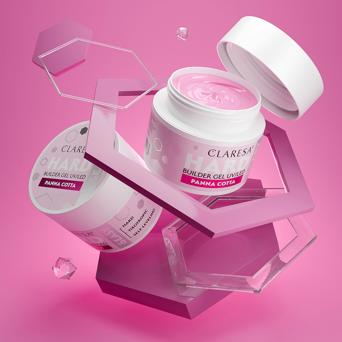 CLARESA HARD&EASY BUILDER GEL PANNA COTTA 12g - BVShop
