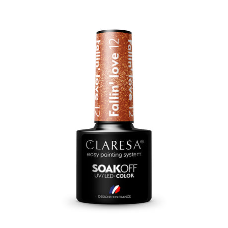 CLARESA Hybrid nail polish FALLIN "LOVE 12 - BVShop
