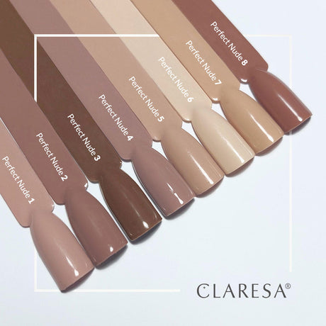 CLARESA Hybrid nail polish PERFECT NUDE 6 -5g - BVShop