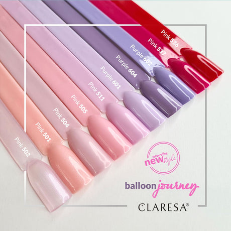 CLARESA Hybrid polish PURPLE 602 -5g - BVShop