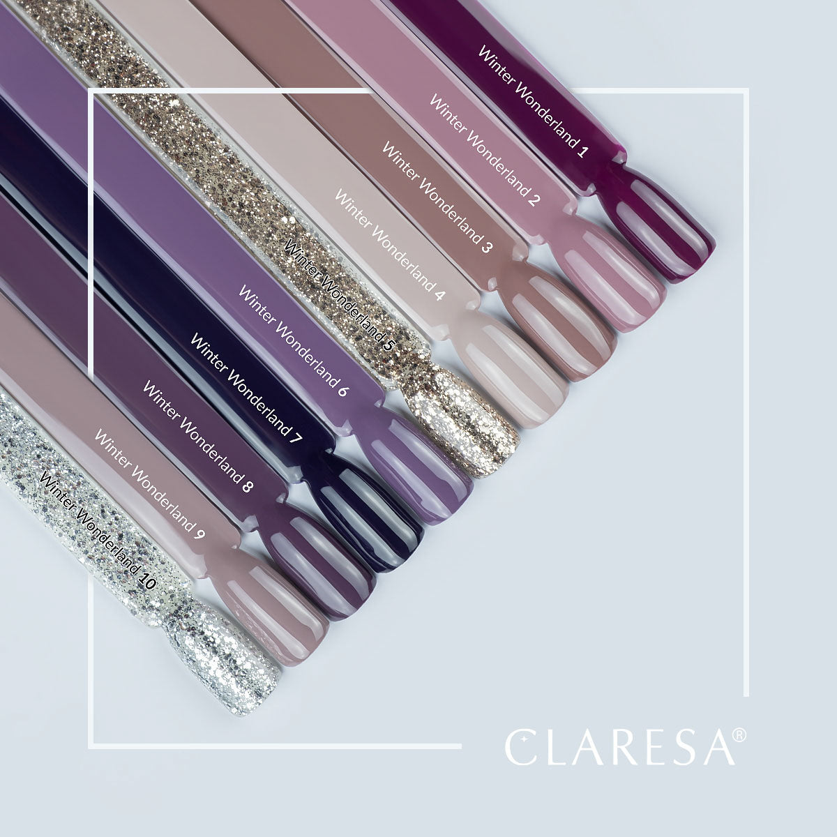 CLARESA Hybrid Polish Winter Wonderland 6 - 5g. - BVShop